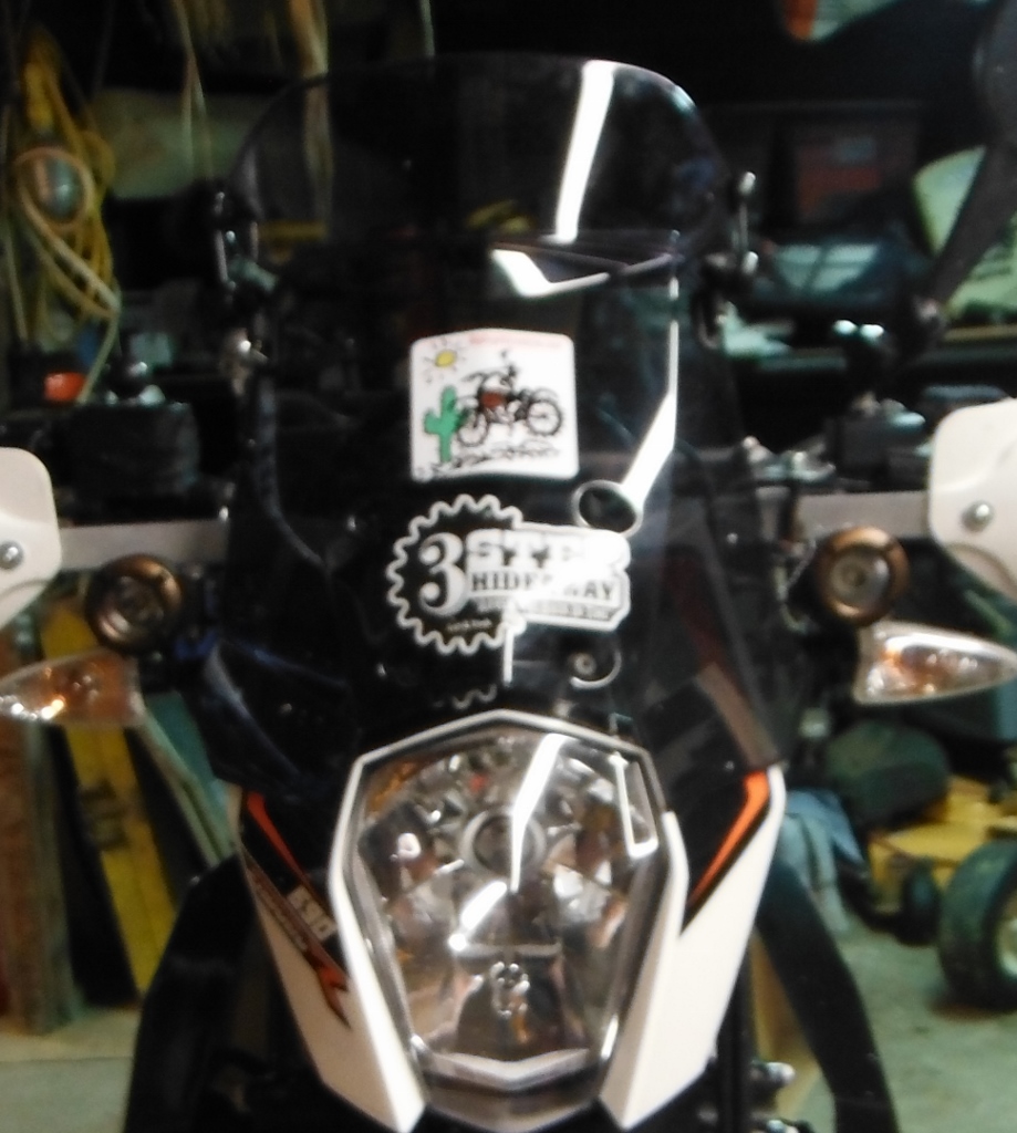 ktm 690 windshield